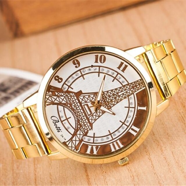  Women's Fashion Circular Tower Alloy  Quartz Watch Cool Watches Unique Watches