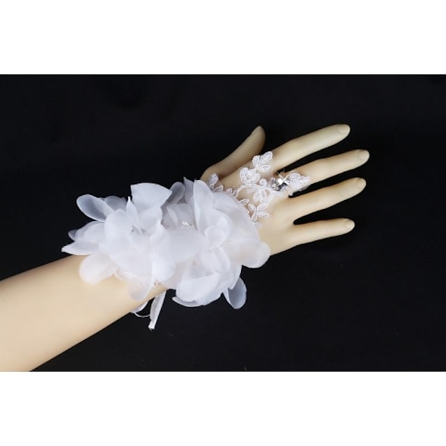  délka zápěstí strana rukavice svatební rukavice elegantní klasický styl