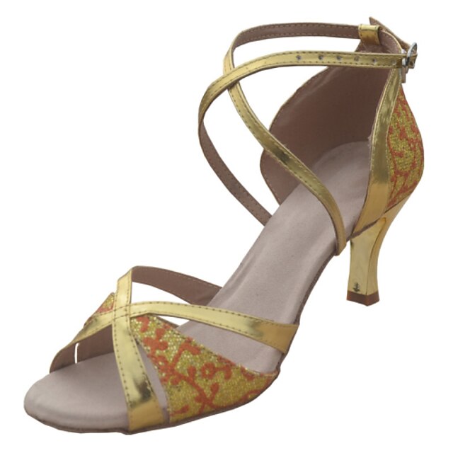 Chaussures De Danse Latine Rosefinch - Talons Bas 3.5 Cm - Pour Salsa, Bachata, Débutantes