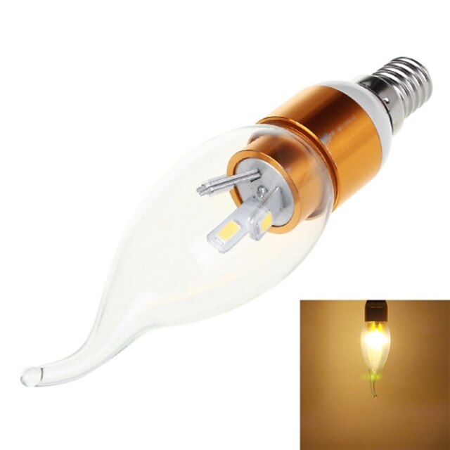  LED Globe Bulbs 300 lm E14 6 LED Beads SMD 5730 Warm White 220-240 V