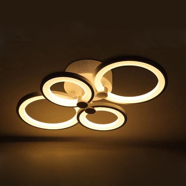  Decorative Modern Acrylic Flush Mount LED Ceiling Lamp White Color
