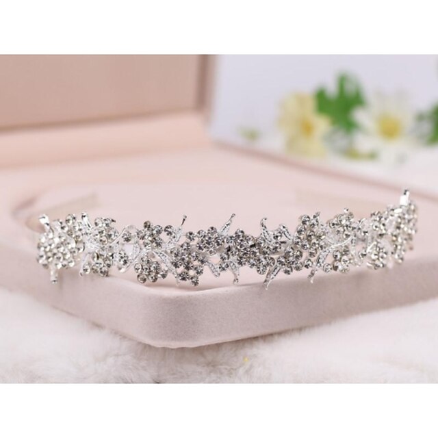  Crystal / Fabric / Alloy Tiaras / Headbands with 1 Wedding / Special Occasion / Party / Evening Headpiece