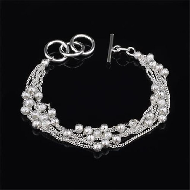  Ou Weixi ligne simple multiples entre le bracelet de perles flash