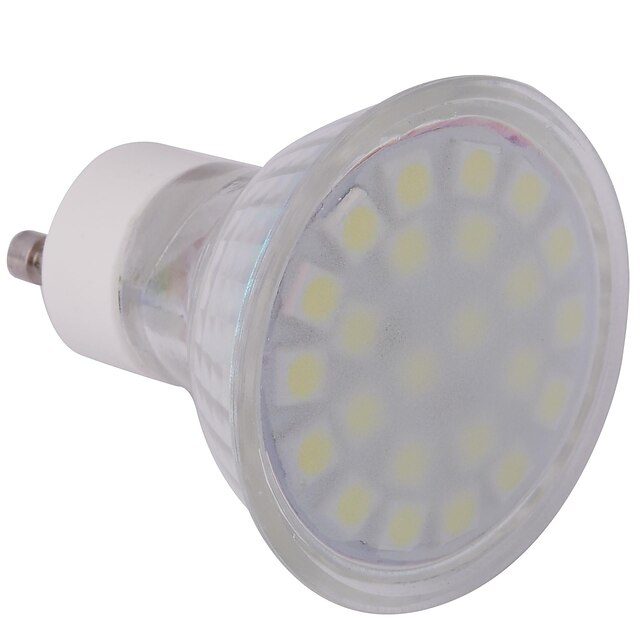 YWXLIGHT® LED szpotlámpák 360 lm GU10 MR16 24 LED gyöngyök SMD 5050 Hideg fehér 220-240 V / RoHs / CE