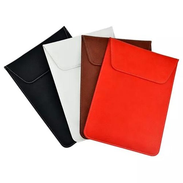  Case For Apple iPad Mini 3/2/1 Pouch Bag Solid Colored PU Leather