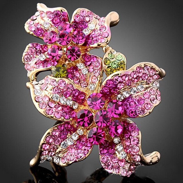  Women's Statement Ring - Cubic Zirconia Fashion, Statement One Size Screen Color For Party