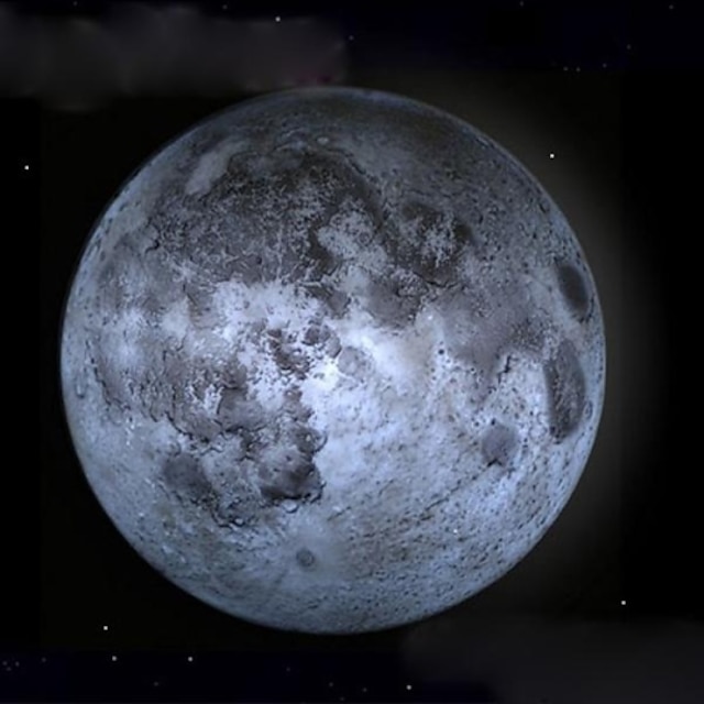  helende maanlicht led wall moon lamp met afstandsbediening van hoge kwaliteit