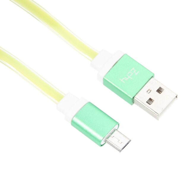  Micro-USB 2.0 / USB 2.0 Cabo <1m / 3ft Raso TPE Adaptador de cabo USB Para