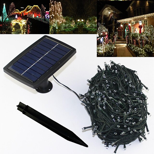  Solar Lamp Series Courtyard Garden Decoration Christmas Ricai Lamp 300LED 30.5M