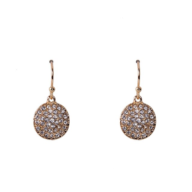  Women's Drop Earrings Luxury Rhinestone Imitation Diamond Earrings Jewelry Golden / Silver For Wedding Party Daily Casual Sports