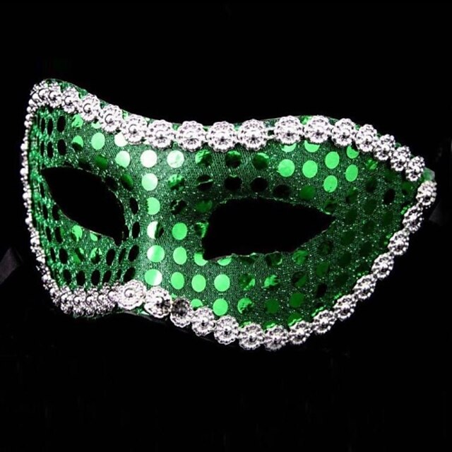  Unisex‘s Fashion Sequins Carnival Party Mask(Random Color)