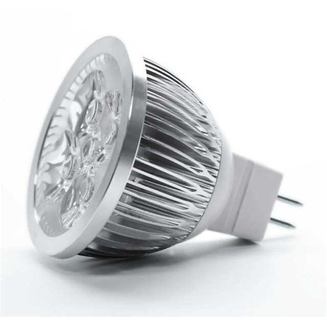  4W GU5.3 (MR16) LED-spotlampen MR16 5 leds Krachtige LED Warm wit 350-450lm 3000-3500K DC 12V 