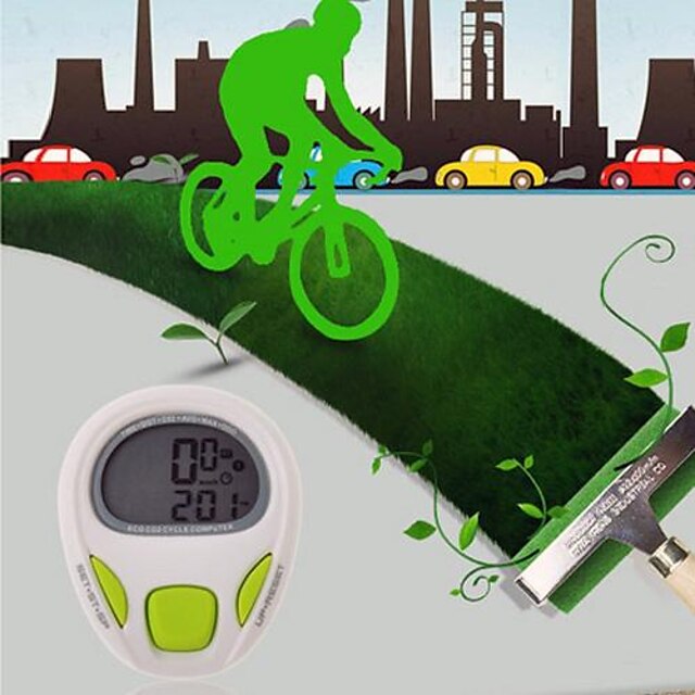  Bike Computer,Waterproof 14 Functions CO2 Offset Cycle Computer Bike Computer Bicycle Speedometer