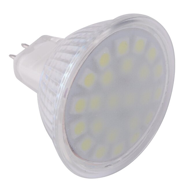  YWXLIGHT® Żarówki punktowe LED 360 lm GU5.3(MR16) MR16 24 Koraliki LED SMD 5050 Zimna biel 220-240 V / ROHS
