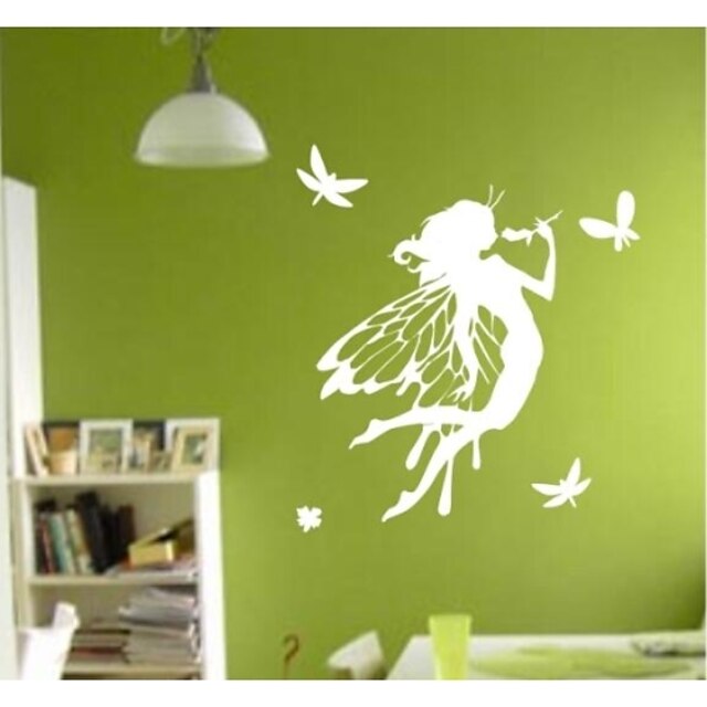  Romance Wall Stickers Plane Wall Stickers Decorative Wall Stickers Material Washable Removable Re-Positionable Home Decoration Wall Decal
