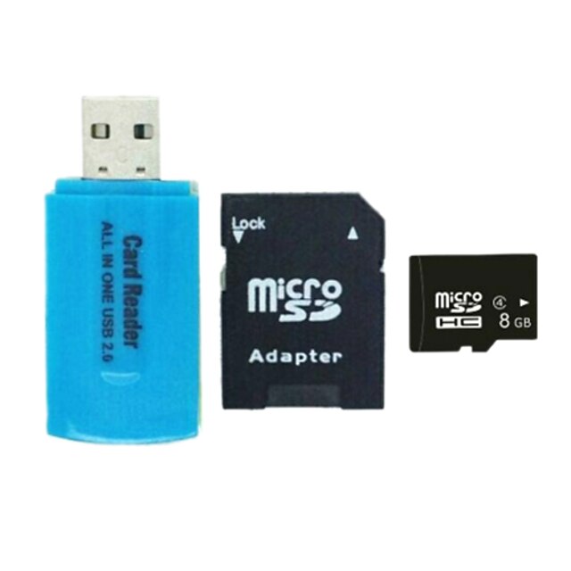  ZP 8GB Micro SD-kort TF-kort minneskort class4