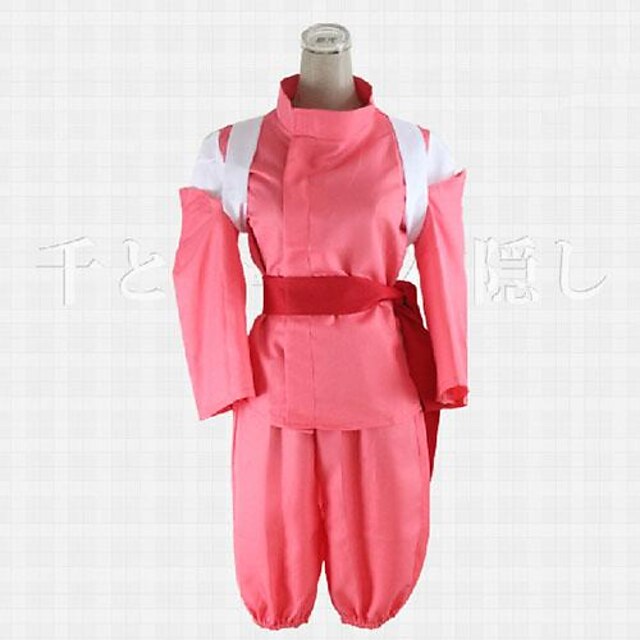  Spirited Away Chihiro Ogino Cosplay Costume