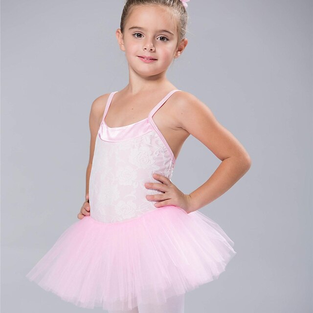  Ballet Dancewear Kids' Spandex And Gauze Ballet Dance Dress(More Colors)