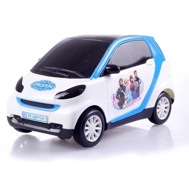  jouets électriques pour la batterie des enfants mignon de bande dessinée fonctionnent voiture avec la musique et lumière clignotante (n ° 207)