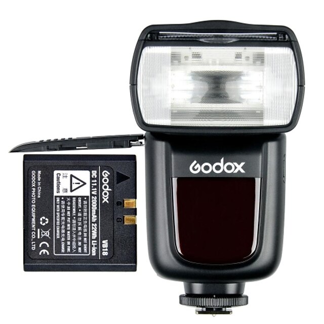 godox® v860c li-ion batterij flash&E-TTL automatische flits&meester en slaaf draadloze flitser voor canon