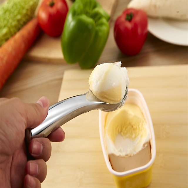  gadgets de cuisine pamplemousse glace inoxydable cuillère de crème
