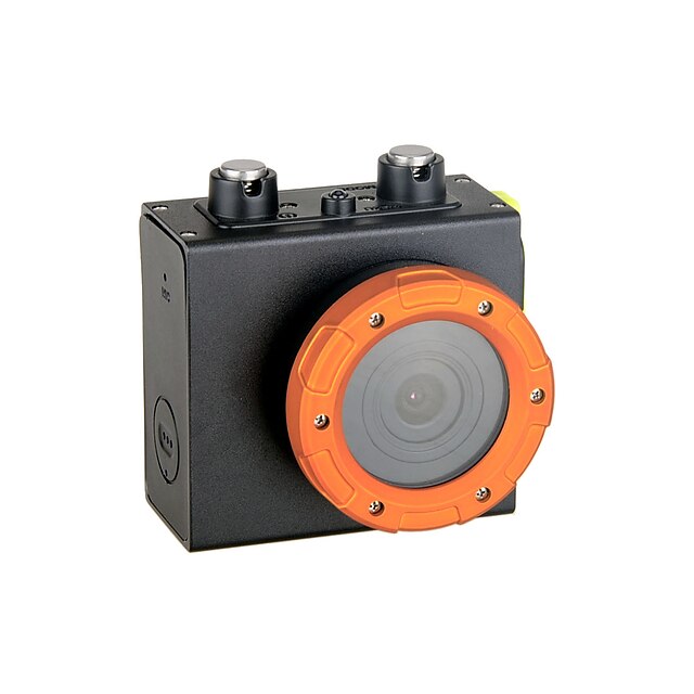  HD1080P - F35B Wide Angle High Definition Mini Waterproof Sports Camera - Black