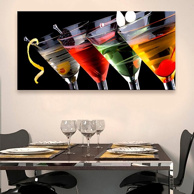  Stretched Canvas Print Still Life One Panel Vertical Print Wall Decor Home Decoration