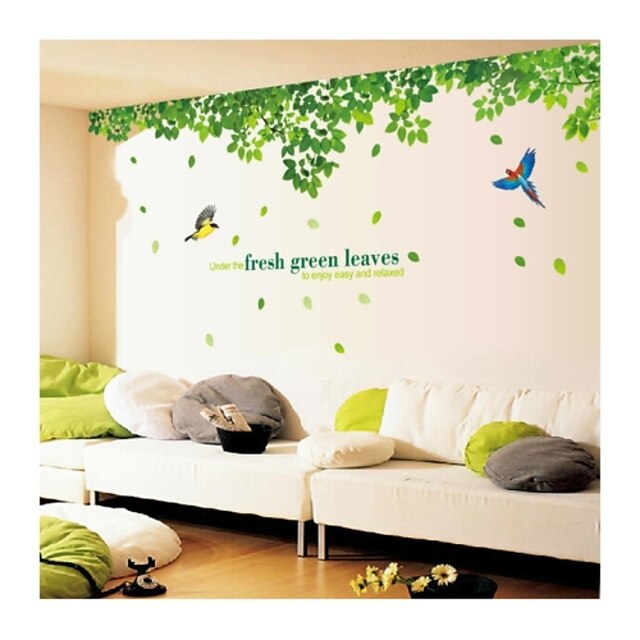  Landschap Dieren Kerstmis Bloemen Cartoon Botanisch Muurstickers Dierlijke muurstickers Decoratieve Muurstickers, Vinyl Huisdecoratie