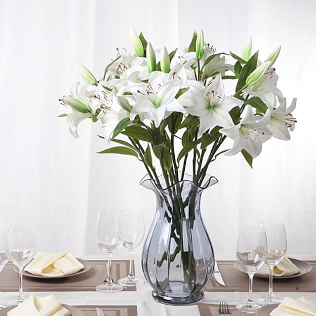  Tak PU Lelies Bloemen voor op tafel Kunstbloemen