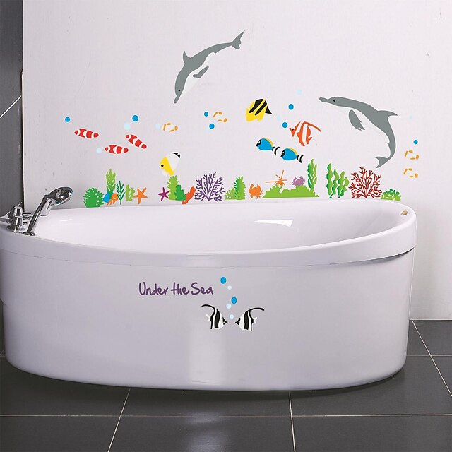  Animals Cartoon Wall Stickers Animal Wall Stickers Decorative Wall Stickers, Vinyl Home Decoration Wall Decal Wall