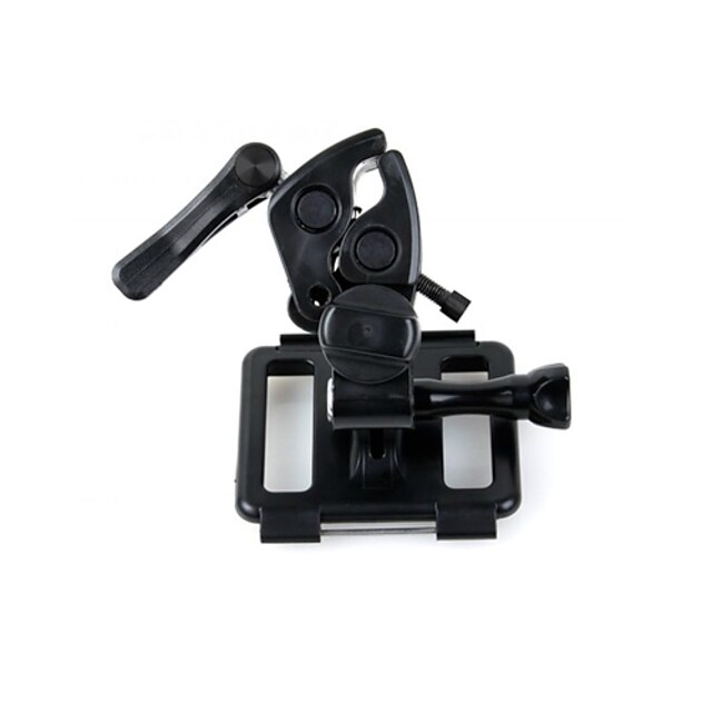  Multi-purpose Outdoor Sports ABS Clamp Mount Set for GoPro Hero 3 / 2 - Black