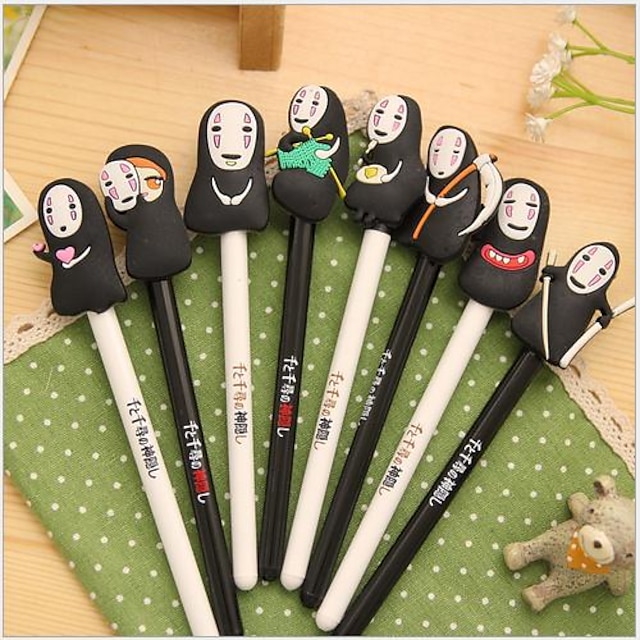  Pen Pen Gel Pens Pen, Silicone Plastic Black Ink Colors For School Supplies Office Supplies Pack of