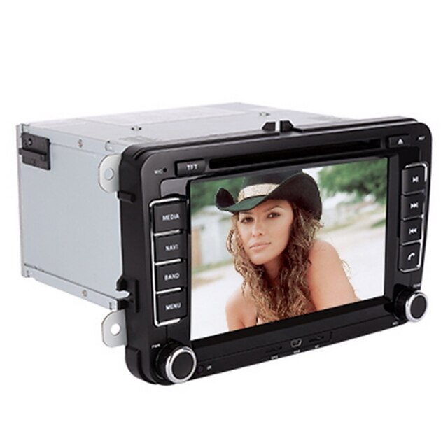  7 inch 2 Din Universal Car DVD Player for Volkswagen Support BT,RDS,Touchscreen