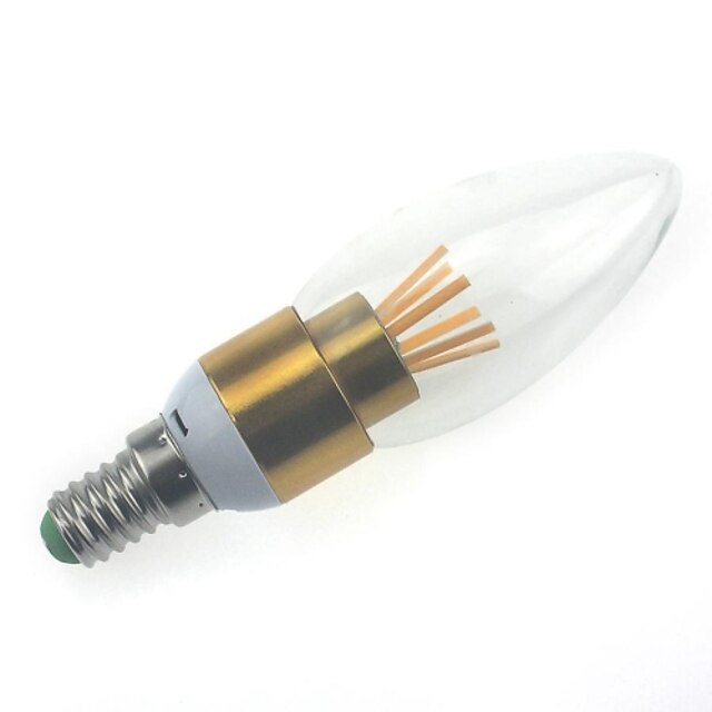  MORSEN E14 4W 6 Integroitu LED 450 LM Lämmin valkoinen C35 edison Vintage LED-kynttilälamput AC 85-265 V