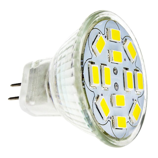  2 W Lâmpadas de Foco de LED 240-260 lm 12 Contas LED SMD 5730 Branco Quente Branco Frio 12 V / CE