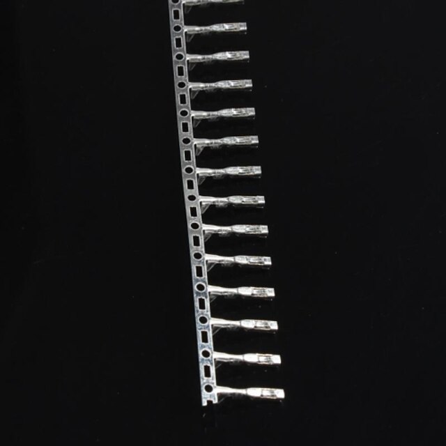  100db női pin csatlakozó 2,54 mm-es osztással DuPont áthidaló vezetéket kábel