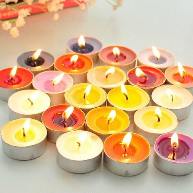  Round Small Candle One Piece Wedding Favors Beautiful