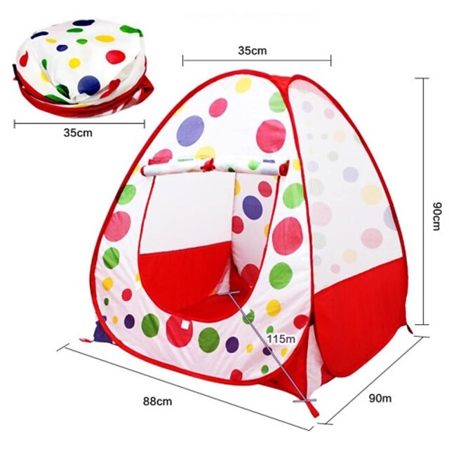  2 person  Outdoor Tent Shower Tent Well-ventilated Quick Dry One Room Double Layered Camping Tent  for Beach Camping Traveling Oxford 88*90*90 cm