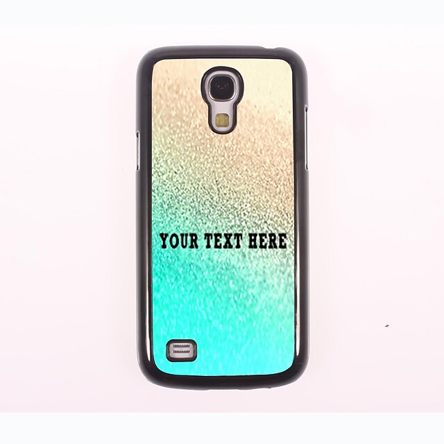 personalisierte Telefon-Fall - gold Design-Metall-Fall für Samsung-Galaxie s4