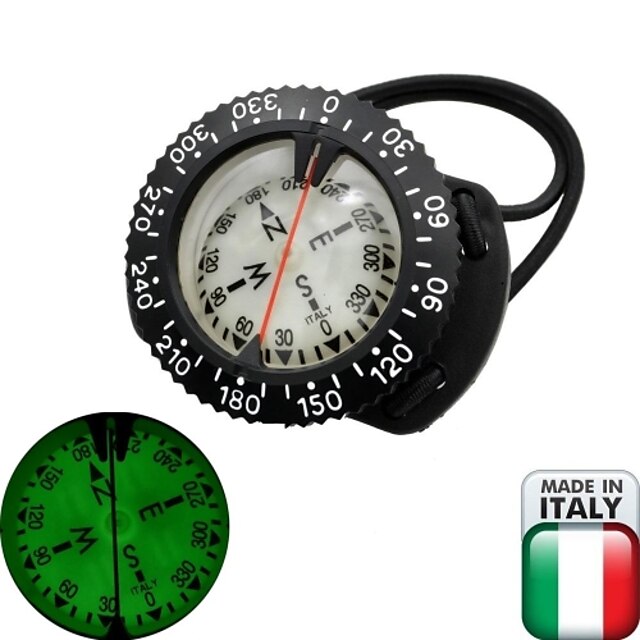  EZDIVE Scuba Diving Compass,Technique Diving Wrist Compass,Made In Italy