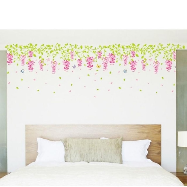  Wall Stickers Wall Decals, Wisteria PVC Wall Stickers