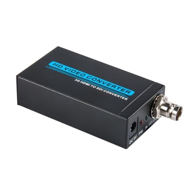  Mini HDMI to 3G SDI Converter HD Video Converter, Allow SD-SDI HD-SDI and 3G-SDI Signals to Shown on HDMI Displays