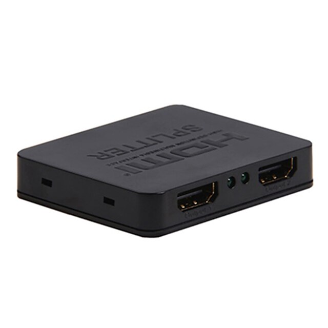  HDMI V1.4 1X2 HDMI Splitter (1 in 2 out) Support 3D 1080P