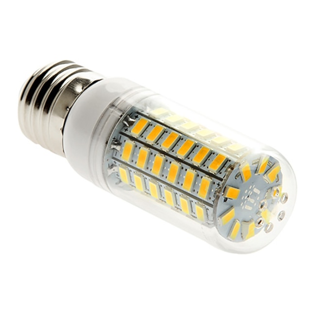  1db 5 W 450 lm E26 / E27 LED kukorica izzók T 69 LED gyöngyök SMD 5730 Meleg fehér 220-240 V / 1 db.