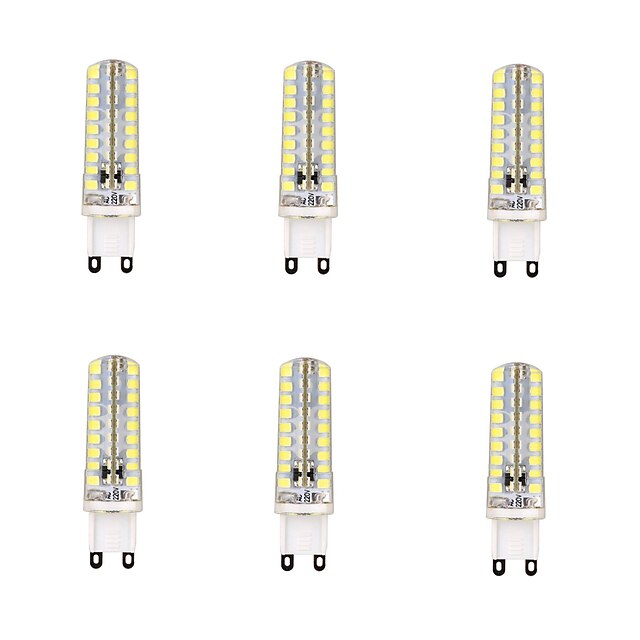  4 W LED kukorica izzók 350-400 lm G9 72 LED gyöngyök SMD 2835 Tompítható Meleg fehér Hideg fehér 220-240 V
