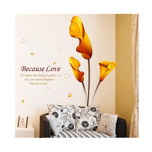  Decorative Wall Stickers - Plane Wall Stickers Landscape / Christmas Decorations / Botanical Living Room / Bedroom / Bathroom