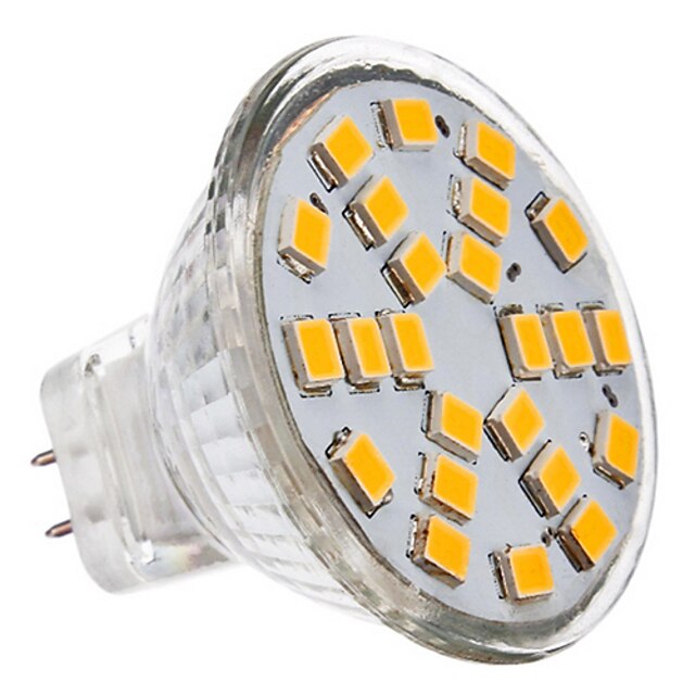  1pc תאורת ספוט לד 230 lm MR11 24 LED חרוזים SMD 2835 לבן חם לבן קר לבן טבעי 12 V 12-24 V