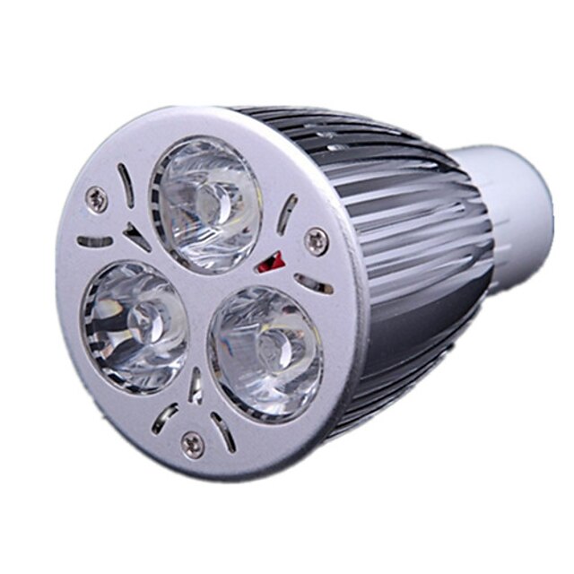  3.5 W Lâmpadas de Foco de LED 300-350 lm GU10 MR16 3 Contas LED LED de Alta Potência Branco Frio 220-240 V / RoHs / CCC