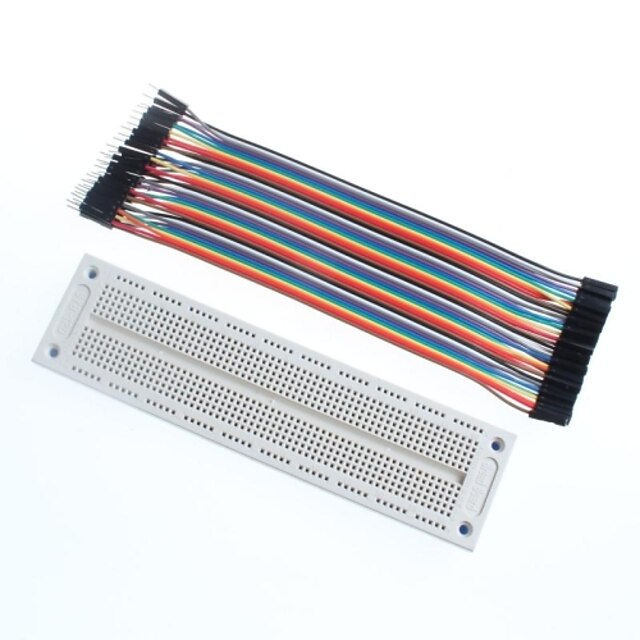  DuPont Line 40P Male To Female + Breadboard SYB-120
