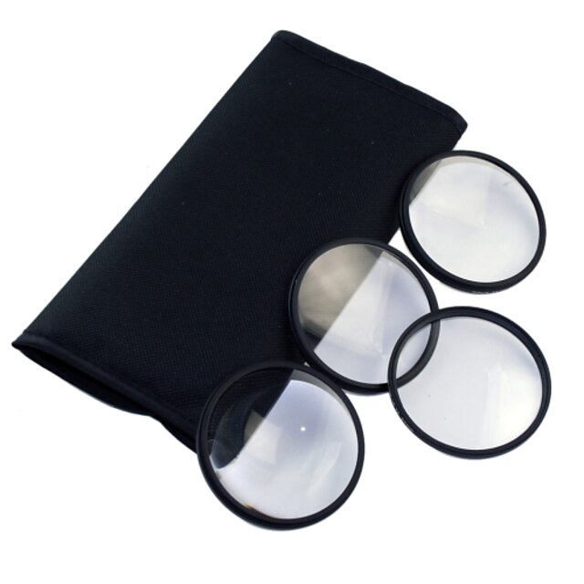  58mm Macro Filter Set with PU Leather Bag (+1, +2, +3, +4)